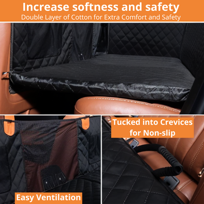 CroKoy™ Hard bottom Dog Car seat Protector